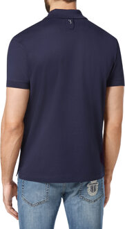 Poloshirt Lion Donkerblauw - S