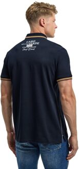 Poloshirt - maat L Donkerblauw