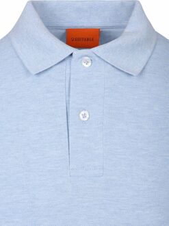 Poloshirt MEL Pique Sky Blue Lichtblauw - 3XL,L,M,S,XL,XXL