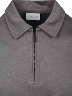 Poloshirt Silky Grijs - 3XL,L,M,XL,XXL