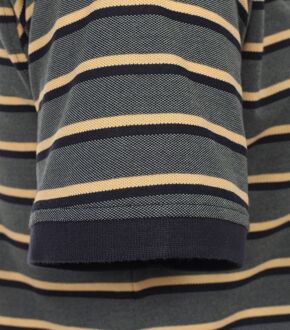 Poloshirt Strepen Groen - L,XXL