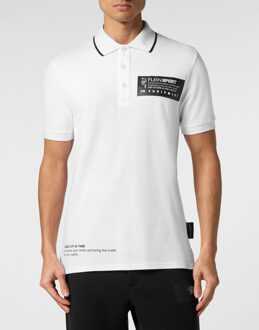 Poloshirt Wit/Zwart