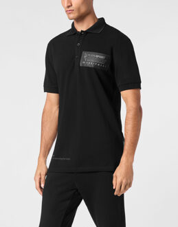 Poloshirt Zwart - XL