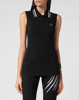 Poloshirt Zwart - XS