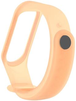 Polsband Vervanging Voor Xiaomi Mi Band 4 Smart Sport Armband Polsbandje Waterdichte Gierst 4 Siliconen Doorschijnende Band TSLM1 Kaki