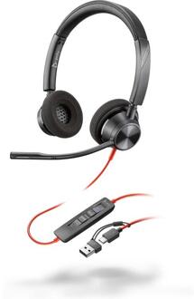 Poly Blackwire 3220 USB-C/A MS koptelefoon