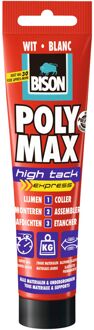 Poly Max High Tack Express Wit tube 165g