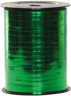 Polyband cadeaulint op spoel - groen - 250 meter - sierlint - cadeauverpakkingen