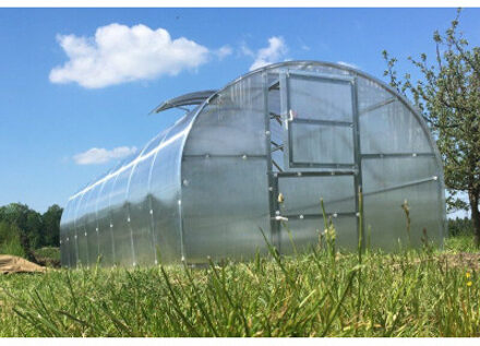 Polycarbonaat Tuinkas Baltic LT 3 x 8 Meter Black