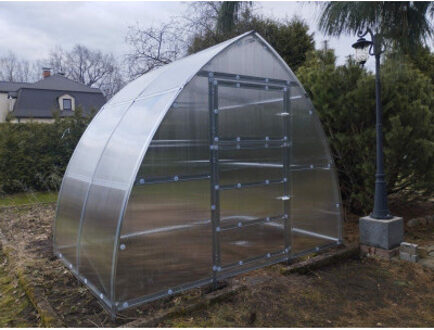 Polycarbonaat Tuinkas Klasika Arrow 3 x 2 Meter Black