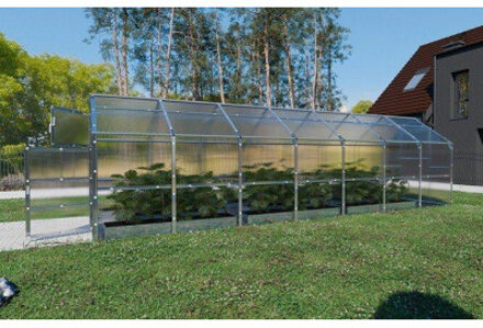 Polycarbonaat Tuinkas Klasika Bernard 2,35 x 7 Meter Black