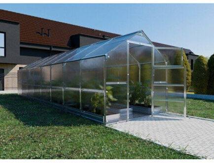 Polycarbonaat Tuinkas Klasika Bernard 2,35 x 8 Meter Black