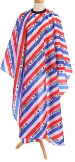 Polyester Kapsel Kappers Chambray Schort Kapsel Dekzeil Salon Kapper Mantel Schoonheid Kapper Schort Kapsel Doek rood Apron