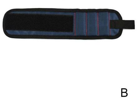 Polyester Magnetische Armband, 10/6 Stuks Van Sterke Tool, Riem Reparatie Elektricien Magneet, Zakjes, Houder, tool Draagbare, Dr Y6F6 zilver