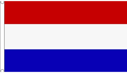 Polyester mega vlag Nederland 150 x 240 cm Multi