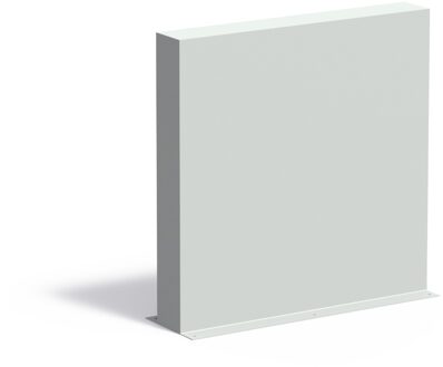 Polyester muur 100x15x100cm.