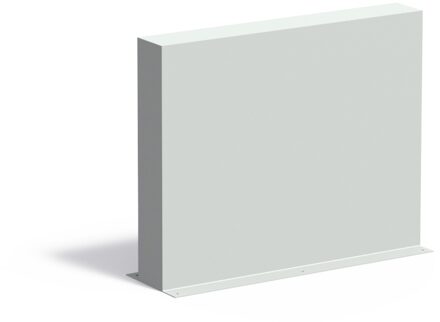 Polyester muur 100x15x80cm.