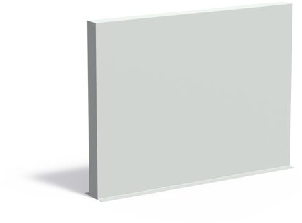 Polyester muur 200x15x150cm.