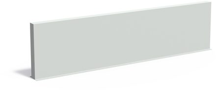 Polyester muur 400x15x100cm.