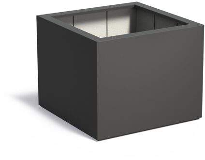 Polyester plantenbak CARREZ 100x100x80cm.