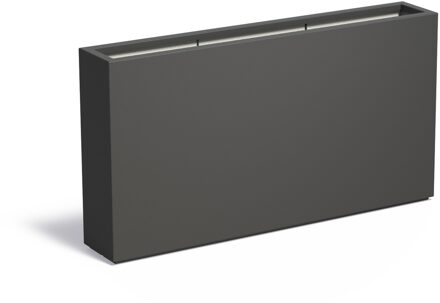 Polyester plantenbak CARREZ 150x25x80cm.