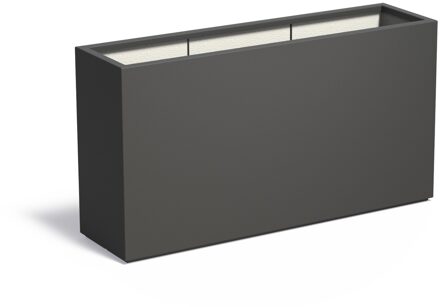 Polyester plantenbak CARREZ 150x40x80cm.