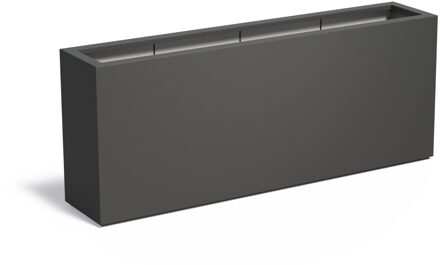 Polyester plantenbak CARREZ 200x40x80cm.