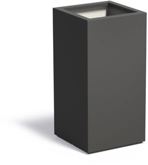 Polyester plantenbak CARREZ 50x50x100cm.