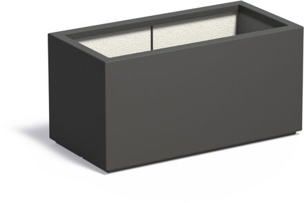 Polyester plantenbak CARREZ 80x40x40cm.