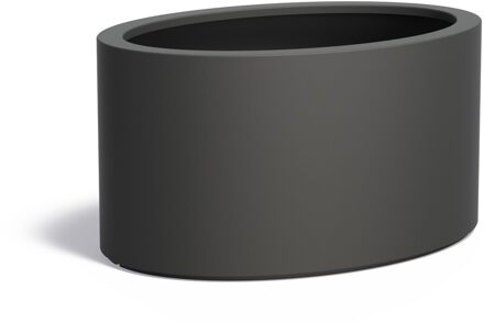 Polyester plantenbak Ellipse 115x80x60cm.