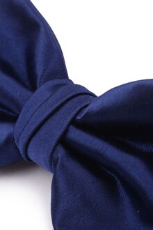 Polyester Strik Blauw  - Donkerblauw