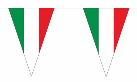 Polyester vlaggenlijn Italie 5 meter Multi