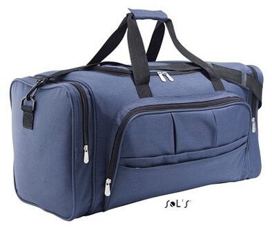 Polyester weekendtas 62 x 30 x 26 cm - Reistas (volwassen) Blauw