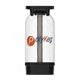 Polykeg® Pro met zak transparant 20 l S-koppeling