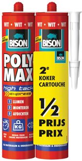 polymax high tack express wit duoverpakking