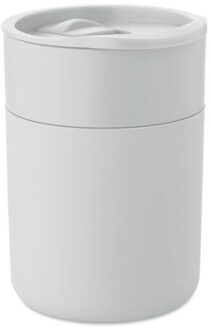 Polypropyleen beker 330 ml Wit - One size