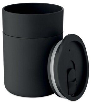 Polypropyleen beker 330 ml Zwart - One size