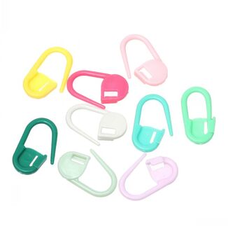 Polypropyleen Locking Stitch Houders Breien Craft Gemengde 22mm x 12mm (7/8 "x 4/8"), 300 Stks