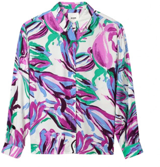 POM Amsterdam blouses multicolor Pom Amsterdam , Multicolor , Dames - Xl,L,M,S