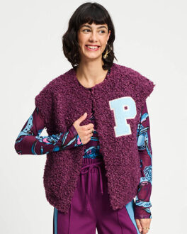 POM Amsterdam Gilet sp9367 Bordeaux - 36