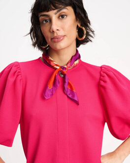 POM Amsterdam Shawl sp9603 Paars - One size