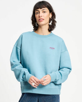 POM Amsterdam Sweat sp9357 Lichtblauw - 40