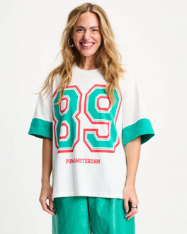 POM Amsterdam T-shirt sp9465 Wit - 36