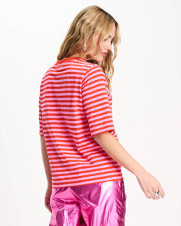 POM Amsterdam T-shirt sp9481 - maat 38 Oranje