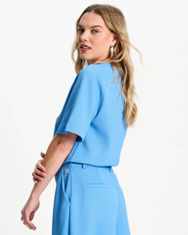 POM Amsterdam T-shirt sp9488 Blauw - 38