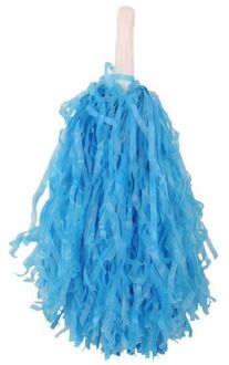 Pom pom Cheerleader blauw stick