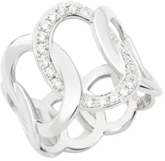 Pomellato Dames Brera Diamanten Ring - Pab9100O2Whrdb000 Pomellato , White , Dames - 49 Mm,53 MM