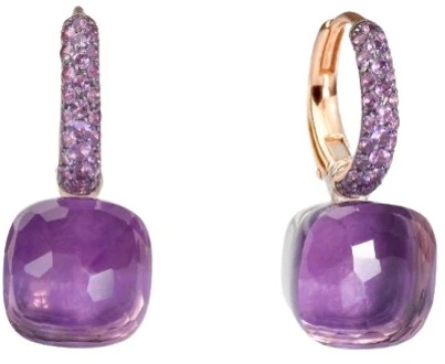 Pomellato Earrings Pomellato , Purple , Dames - ONE Size