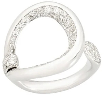 Pomellato Fantina Diamante Ring - Dames Sieraden Pomellato , White , Dames - 54 MM