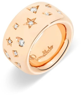 Pomellato Iconica Maxi Diamanten Ring Pomellato , Yellow , Dames - 55 Mm,53 Mm,52 MM
